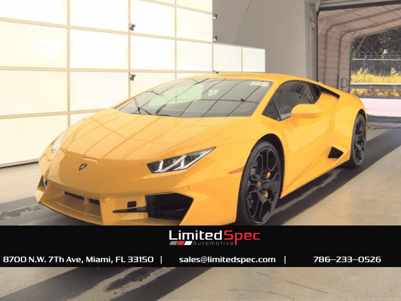 2017 Lamborghini Huracan Miami FL