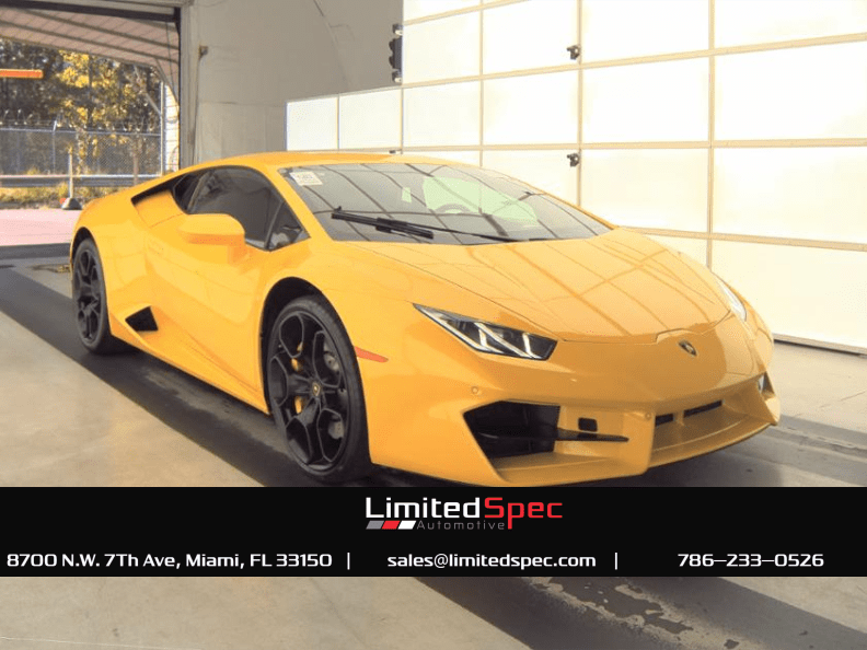 2017 Lamborghini Huracan Miami FL