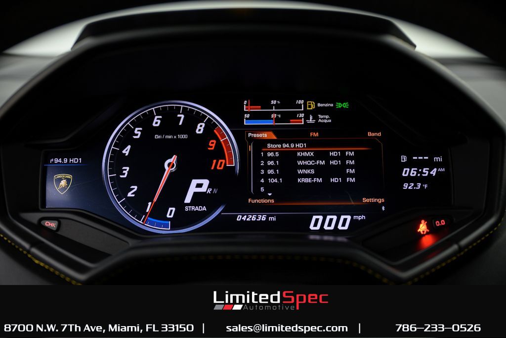 2017 Lamborghini Huracan Miami FL