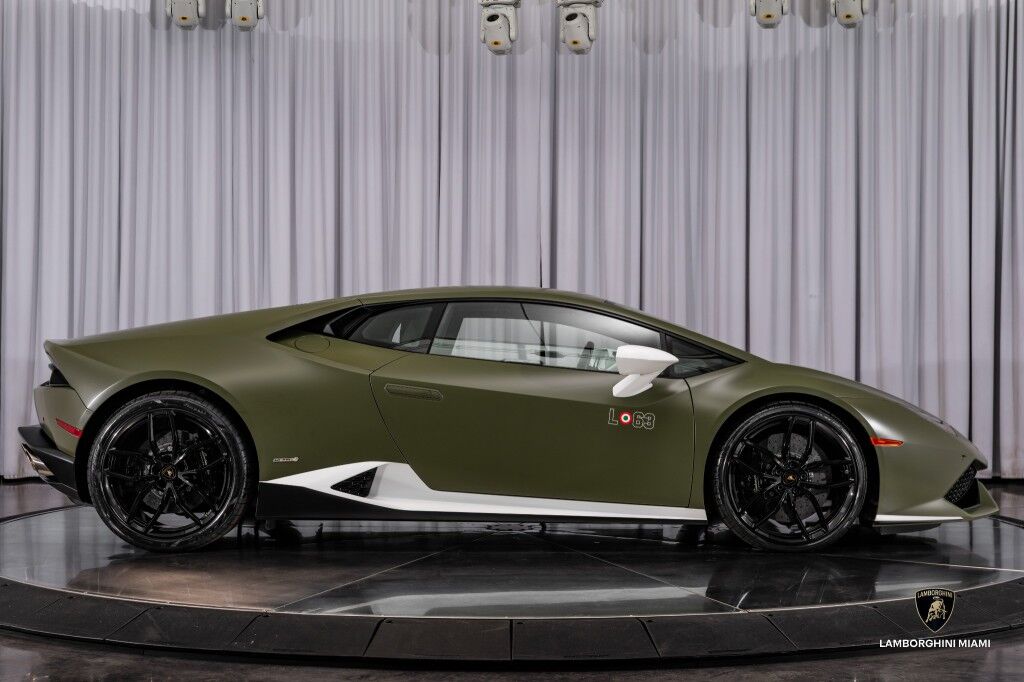 2017 Lamborghini Huracan LP 610-4 Avio North Miami Beach FL