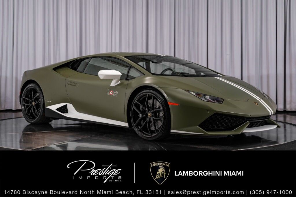2017 Lamborghini Huracan LP 610-4 Avio
