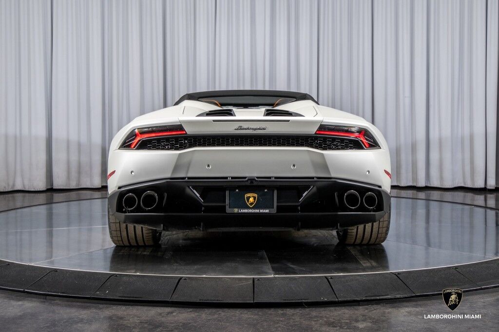 2017 Lamborghini Huracan LP610-4 Spyder North Miami Beach FL