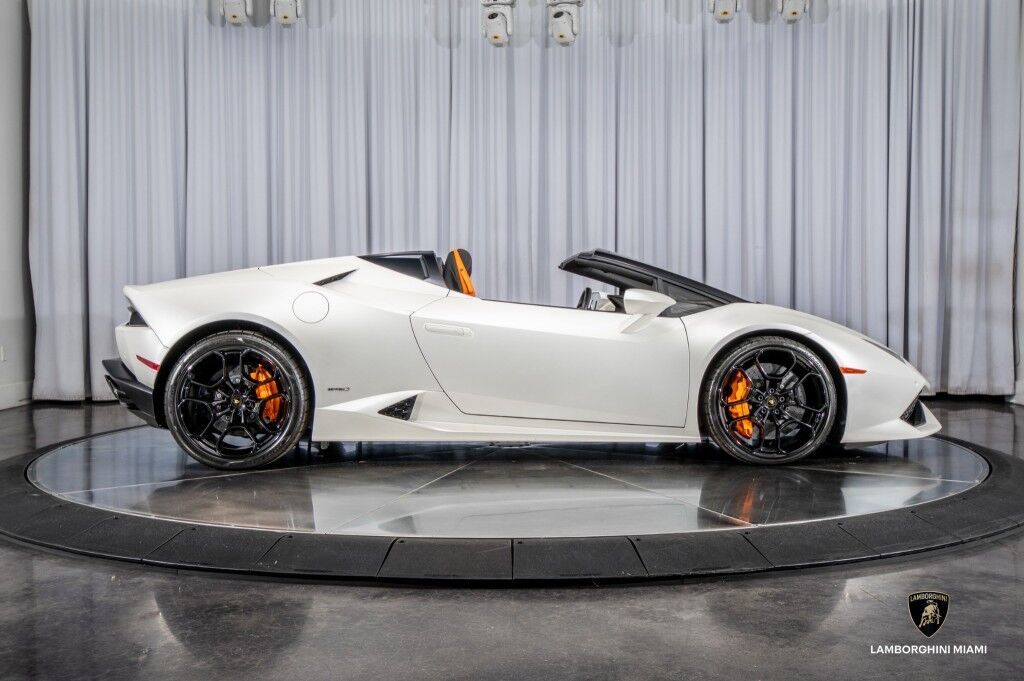 2017 Lamborghini Huracan LP610-4 Spyder North Miami Beach FL
