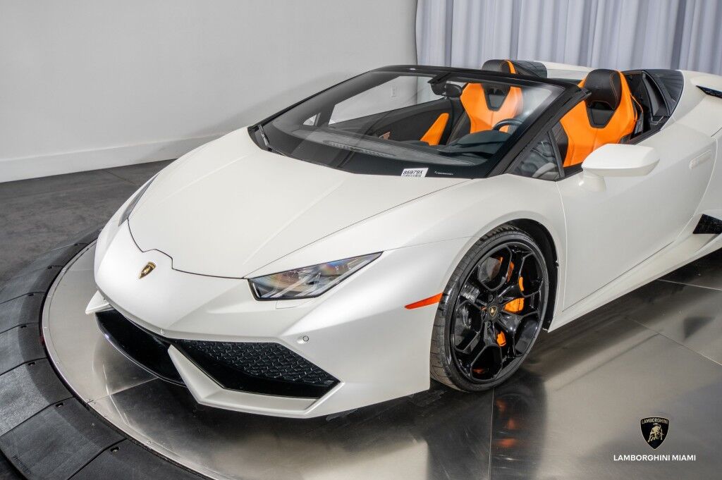 2017 Lamborghini Huracan LP610-4 Spyder North Miami Beach FL
