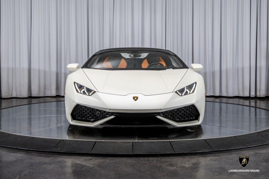 2017 Lamborghini Huracan LP610-4 Spyder North Miami Beach FL