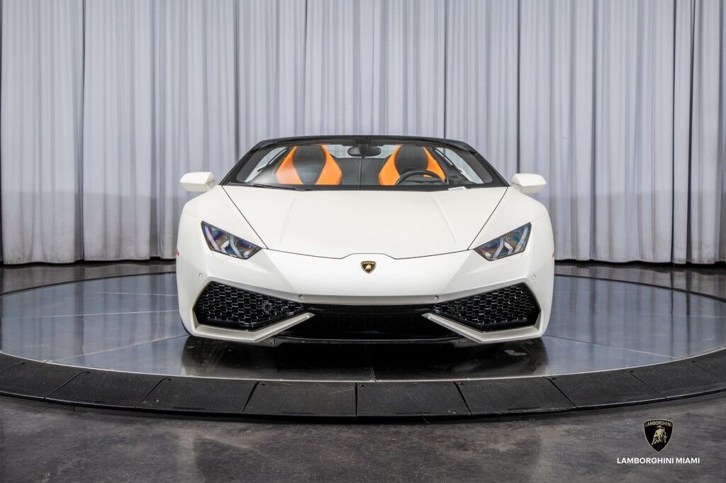 2017 Lamborghini Huracan LP610-4 Spyder North Miami Beach FL