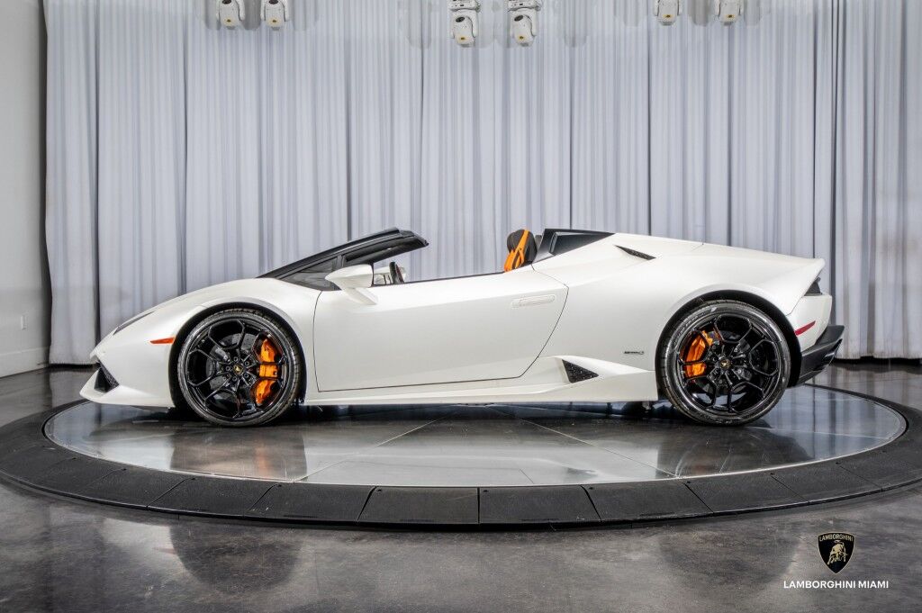 2017 Lamborghini Huracan LP610-4 Spyder North Miami Beach FL