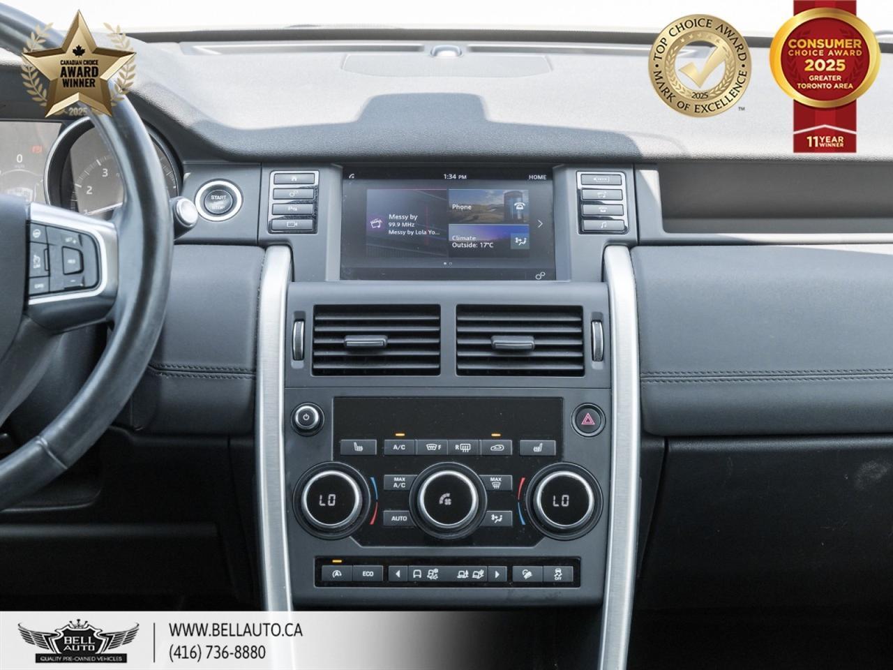 2017 Land Rover Discovery Sport HSE | PANORAMIC ROOF | AWD | XENON HEADLIGHTS | POWER & MEMORY SEATS | ONSTAR | NOACCIDENT Toronto ON