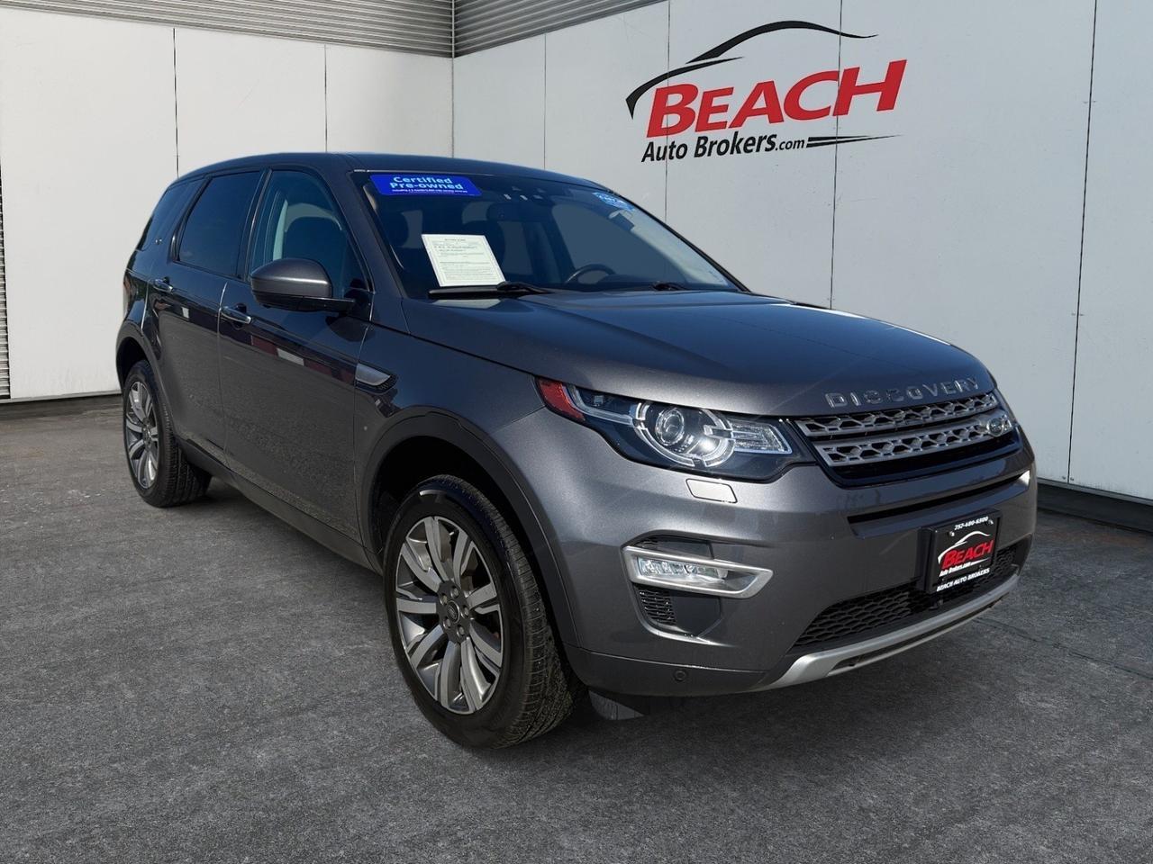2017 Land Rover Discovery Sport HSE Luxury, HEATED/VENTILATED SEATS, HEATED REAR SEATS, MOONROOF, POWER LIFTGATE, APPLE CARPLAY/ANDROID AUTO, BACKUP CAMERA, POWER MIRRORS, MERIDIAN SPEAKERS, CLEAN CARFAX!