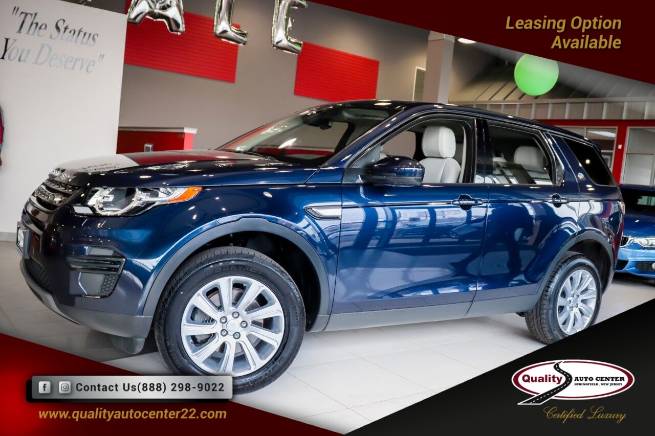 2017 Land Rover Discovery Sport SE Climate Comfort 3rd Row Package Navigation 1 Owner Springfield NJ 2017 Land Rover Discovery Sport SE Climate Comfort 3rd Row Package Navigation 1 Owner Springfield NJ