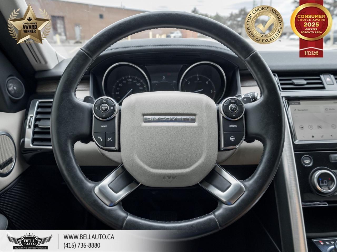 2017 Land Rover Discovery Td6 HSE | 7PASSENGER | PANO ROOF | NAVI | BACKUP CAM | LOW KM'S | NO ACCIDENT Toronto ON
