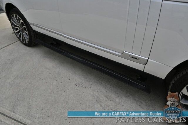 2017 Land Rover Range Rover Autobiography / 4X4 / Long Wheelbase / Heated & Cooled Leather Seats / Heated Steering / HUD / Sunroof / NAV / Adaptive Cruise / Lane Departure & Blind Spot / Bluetooth / Back Up Camera / Rear Entertainment / Tow Pkg Anchorage AK