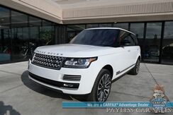 2017_Land Rover_Range Rover_Autobiography / 4X4 / Long Wheelbase / Heated & Cooled Leather Seats / Heated Steering / HUD / Sunroof / NAV / Adaptive Cruise / Lane Departure & Blind Spot / Bluetooth / Back Up Camera / Rear Entertainment / Tow Pkg_ Anchorage AK