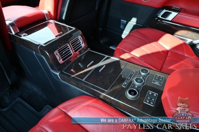 2017 Land Rover Range Rover Autobiography / 4X4 / Long Wheelbase / Heated & Cooled Leather Seats / Heated Steering / HUD / Sunroof / NAV / Adaptive Cruise / Lane Departure & Blind Spot / Bluetooth / Back Up Camera / Rear Entertainment / Tow Pkg Anchorage AK