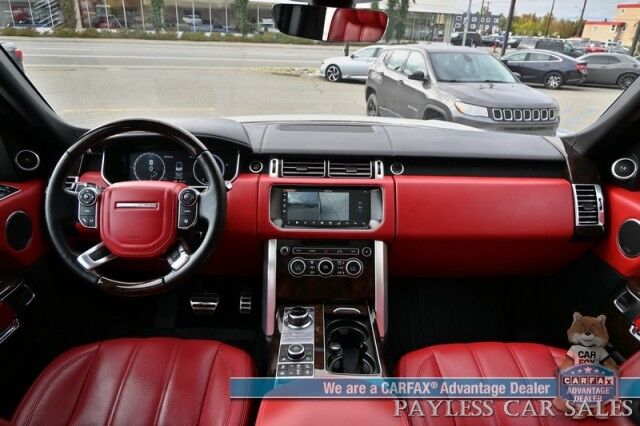2017 Land Rover Range Rover Autobiography / 4X4 / Long Wheelbase / Heated & Cooled Leather Seats / Heated Steering / HUD / Sunroof / NAV / Adaptive Cruise / Lane Departure & Blind Spot / Bluetooth / Back Up Camera / Rear Entertainment / Tow Pkg Anchorage AK