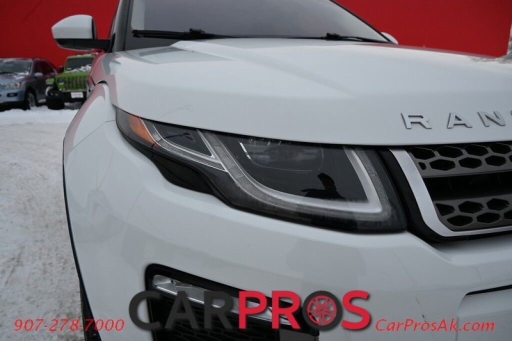 2017 Land Rover Range Rover Evoque HSE - 2.0L - All Wheel Drive - Driver Assistance Plus & Luxury Seating Pkg - Front Leather Heated/Cooled Power Seats - 2nd Row Heated Seats - Heated Steering Wheel - HUD - NAV - Bluetooth - Backup Camera - Panoramic Sunroof - BSD - Rear Sensors Anchorage AK