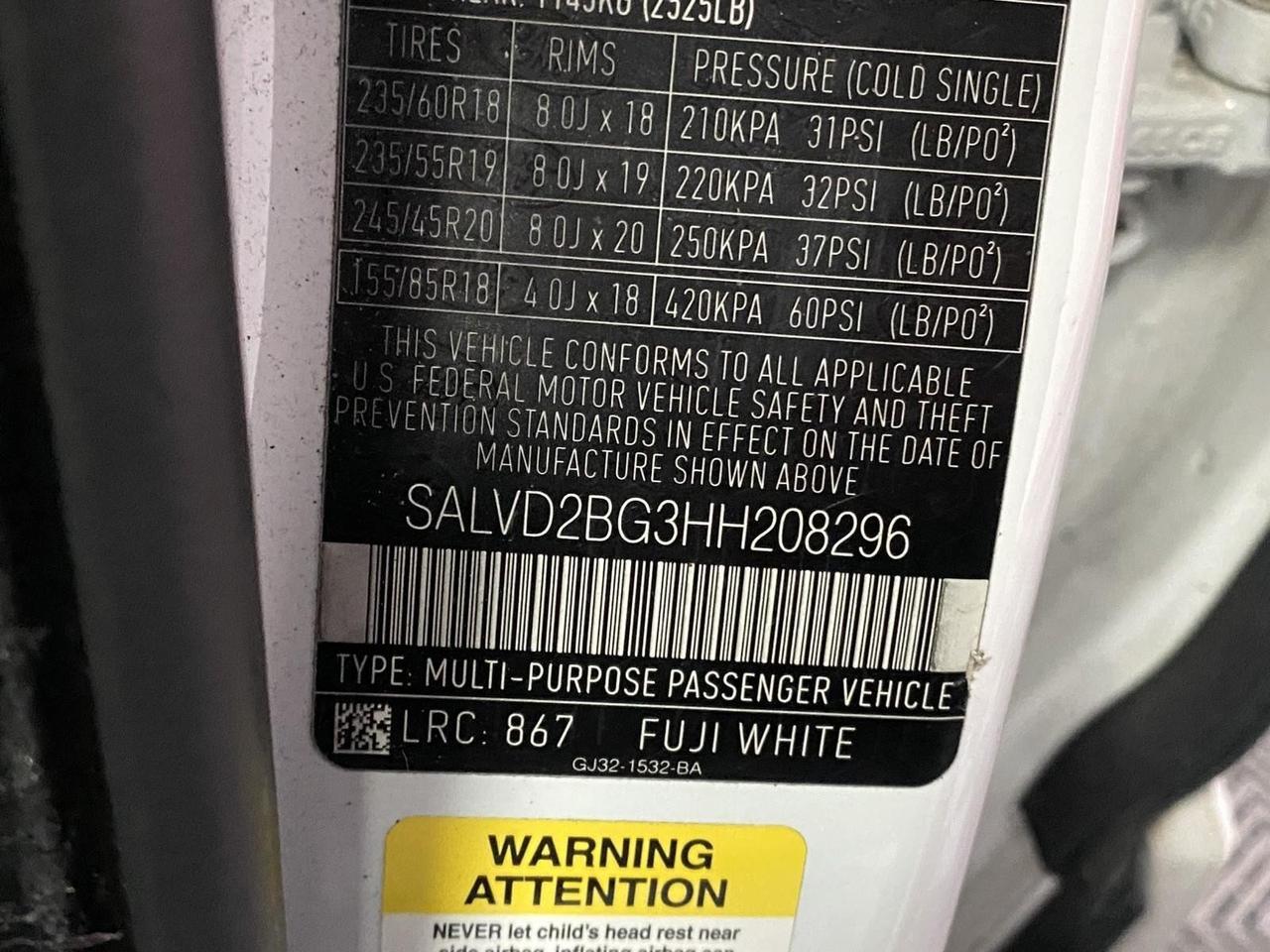 2017 Land Rover Range Rover Evoque HSE Dynamic Richmond Hill NY