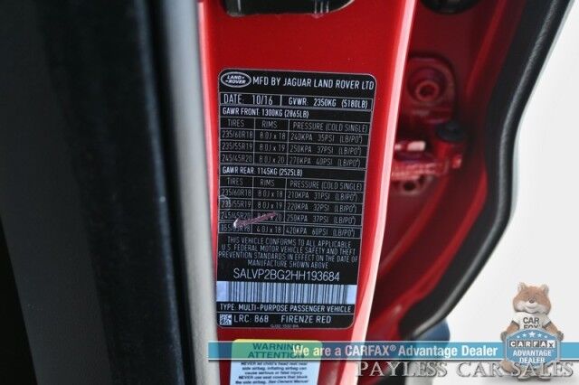 2017 Land Rover Range Rover Evoque SE Anchorage AK