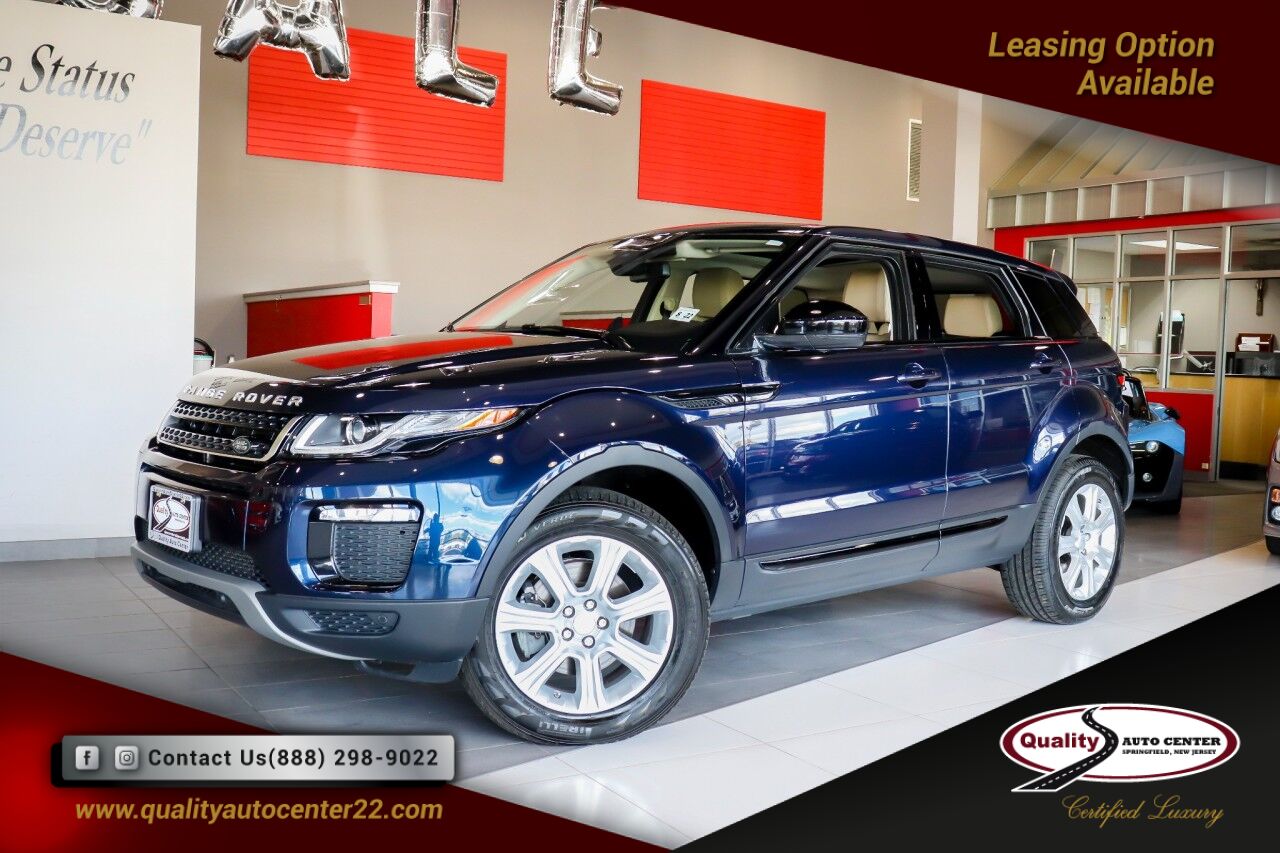 2017 Land Rover Range Rover Evoque SE Cold Climate Convenience Package Springfield NJ 2017 Land Rover Range Rover Evoque SE Cold Climate Convenience Package Springfield NJ
