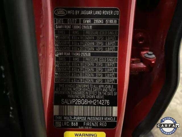 2017 Land Rover Range Rover Evoque SE Premium Dallas TX