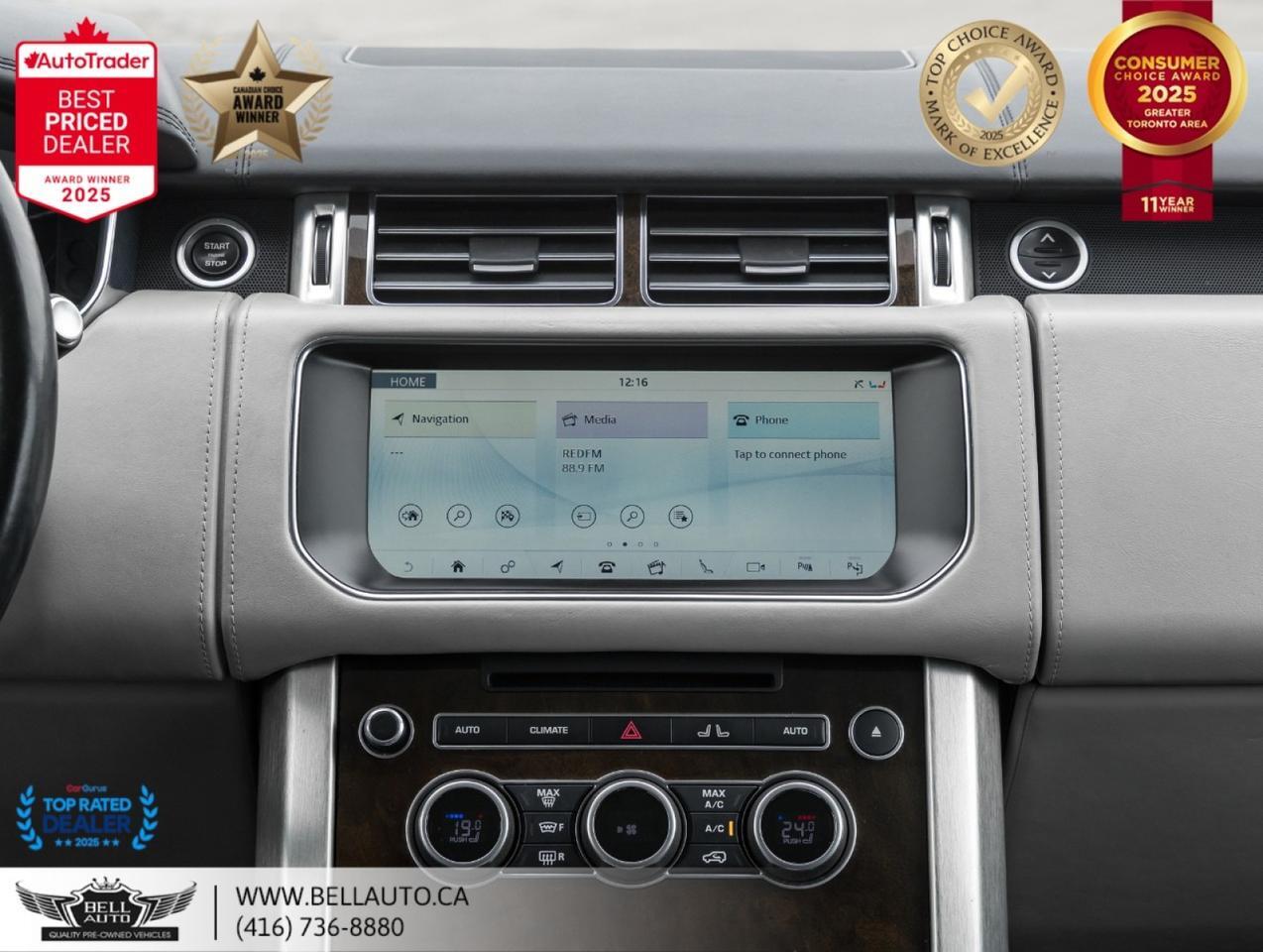 2017 Land Rover Range Rover SC Autobiography | NAVI | B.CAM | PANO | MERIDIAN | REARENTRTNMT | NOACCIDENT Toronto ON