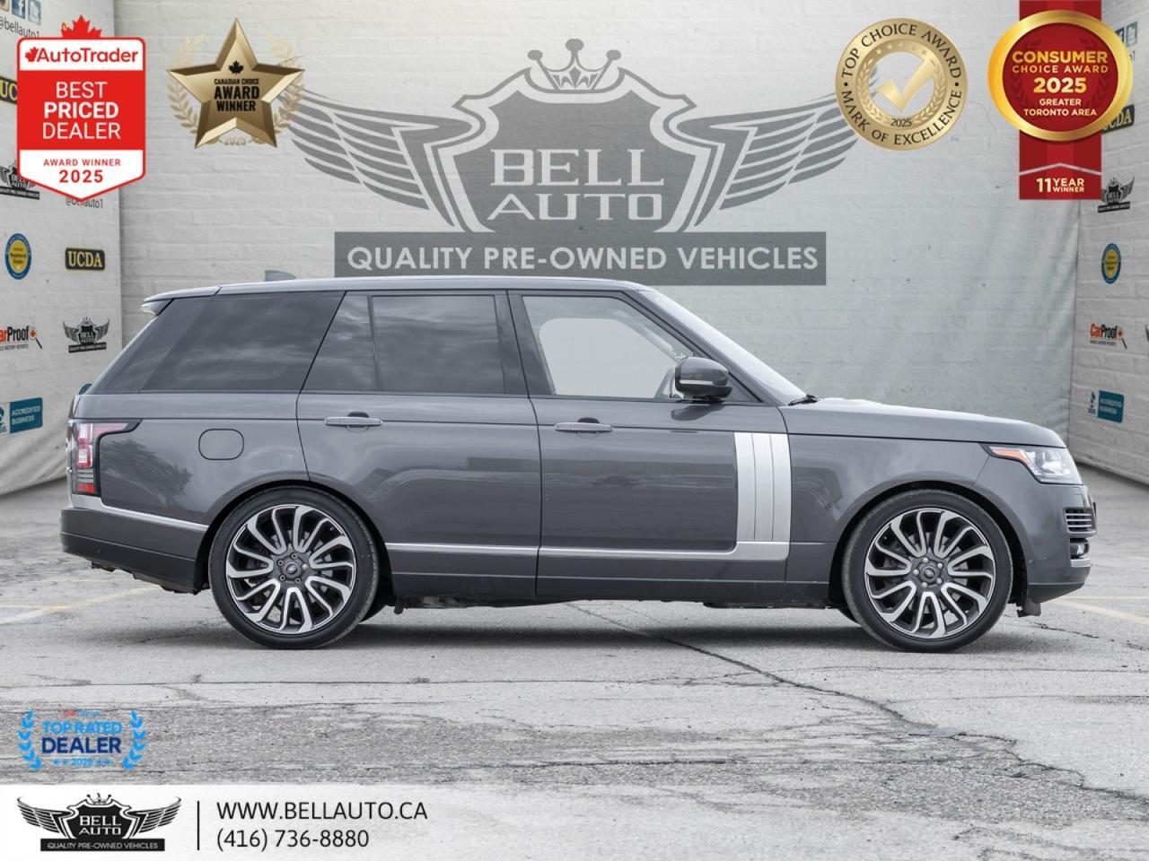 2017 Land Rover Range Rover SC Autobiography | NAVI | B.CAM | PANO | MERIDIAN | REARENTRTNMT | NOACCIDENT Toronto ON