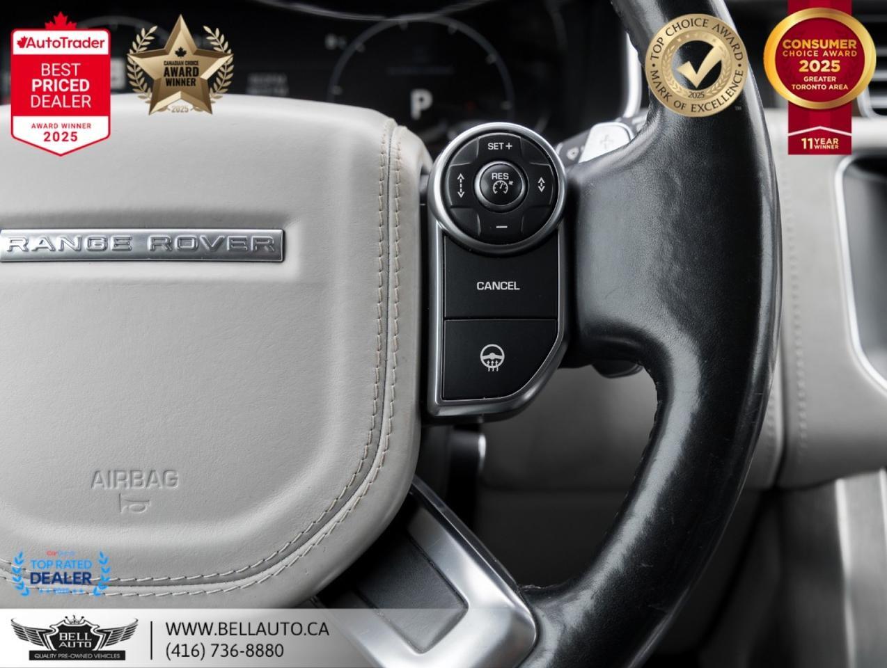 2017 Land Rover Range Rover SC Autobiography PANOROOF B.CAM PRKASSIST NOACCIDENT Toronto ON