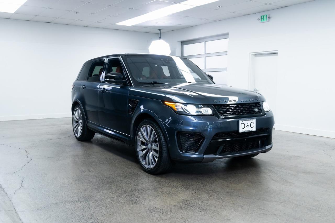 2017 Land Rover Range Rover Sport 5.0L V8 Supercharged SVR Heated Seats Meridian Audio Panoramic Moonroof Portland OR