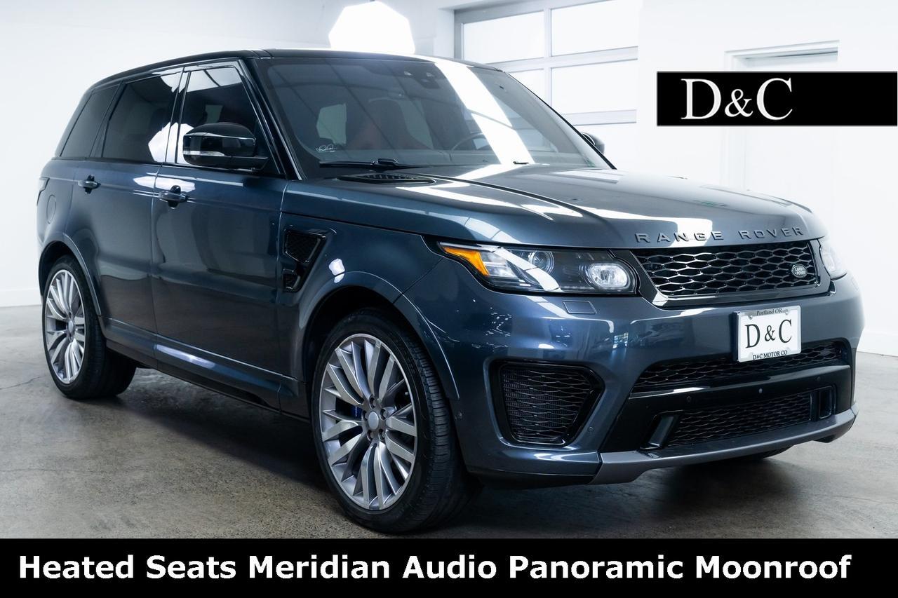 2017 Land Rover Range Rover Sport 5.0L V8 Supercharged SVR Heated Seats Meridian Audio Panoramic Moonroof Portland OR