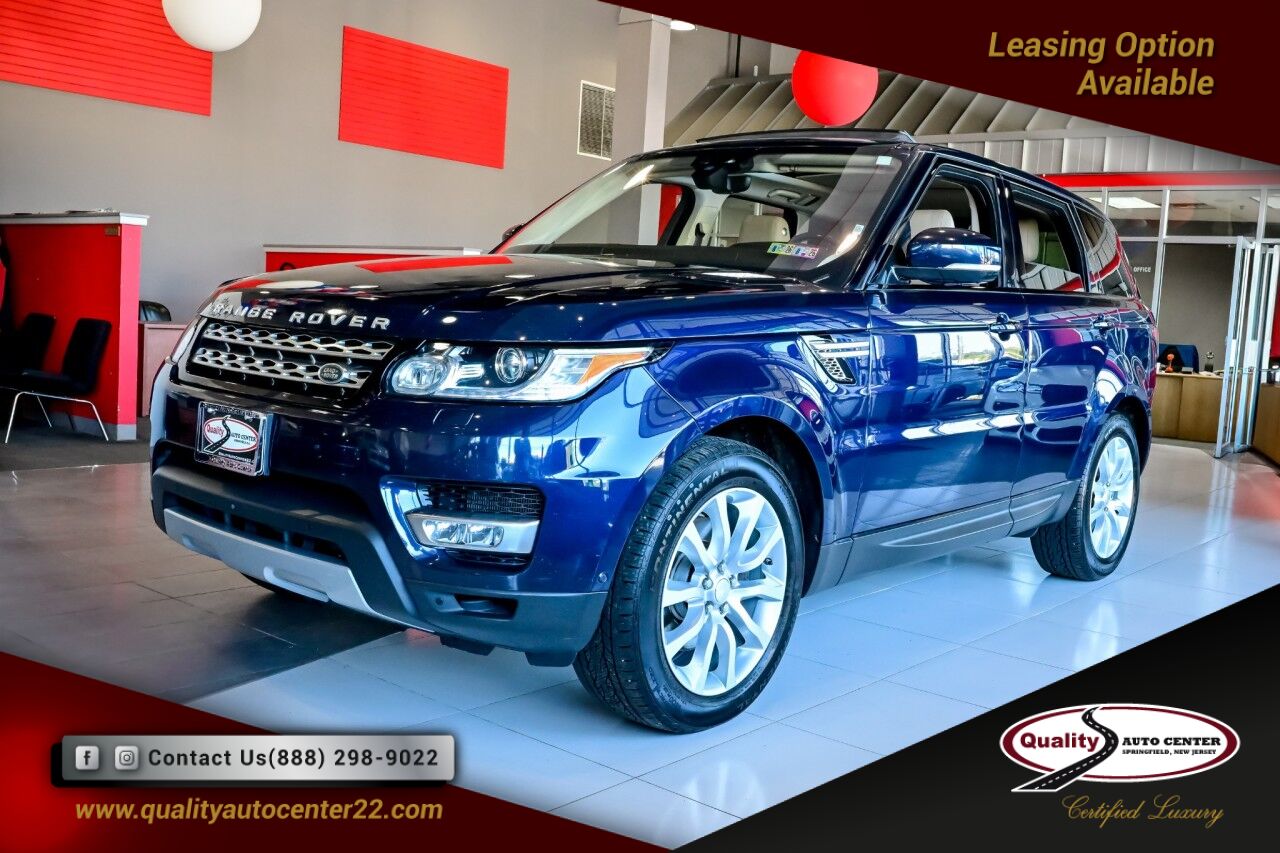 2017 Land Rover Range Rover Sport HSE, Pano Roof, Meridian Surround, Surround Camera Springfield NJ
