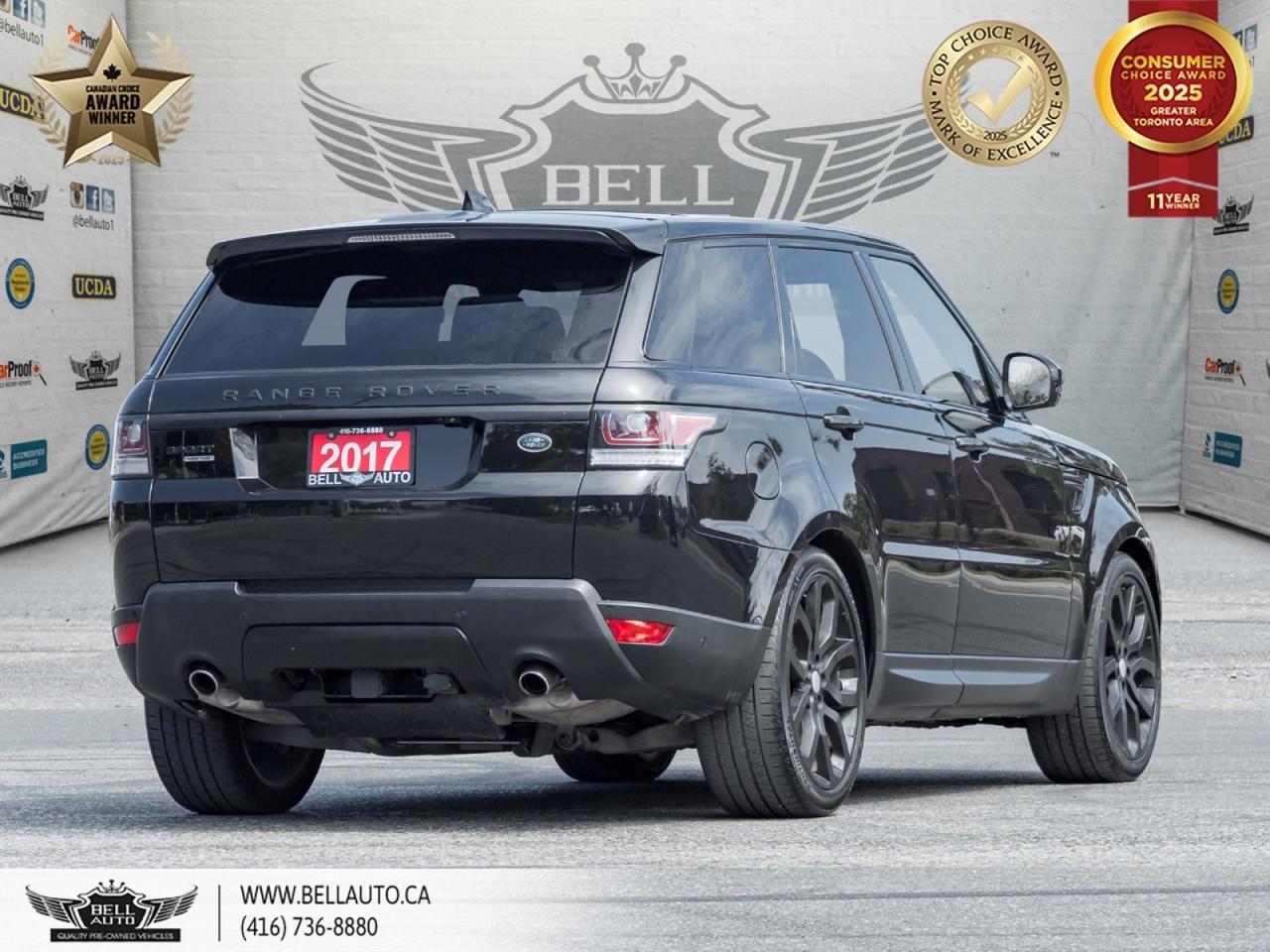 2017 Land Rover Range Rover Sport Td6 HSE | LOW MILAGE | MERIDIAN | NAVI | PANO ROOF | 22 WHEELS | ONE OWNER Toronto ON