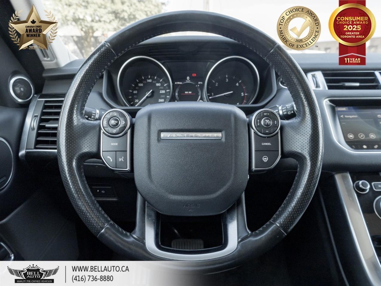 2017 Land Rover Range Rover Sport Td6 HSE | NAVI | B.CAM | PANO | MERIDIAN | NOACCIDENT Toronto ON