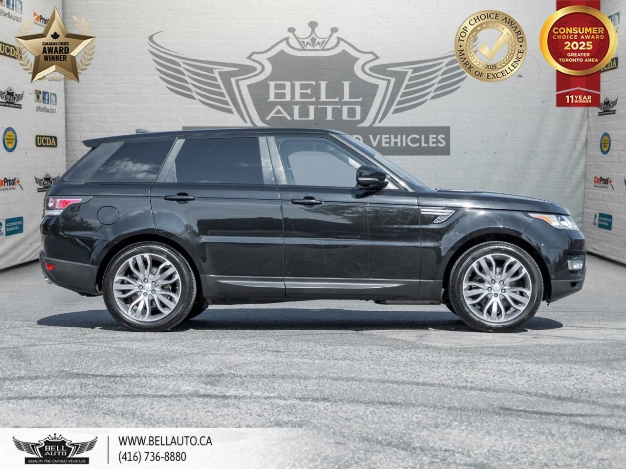 2017 Land Rover Range Rover Sport Td6 HSE | NAVI | B.CAM | PANO | MERIDIAN | NOACCIDENT Toronto ON