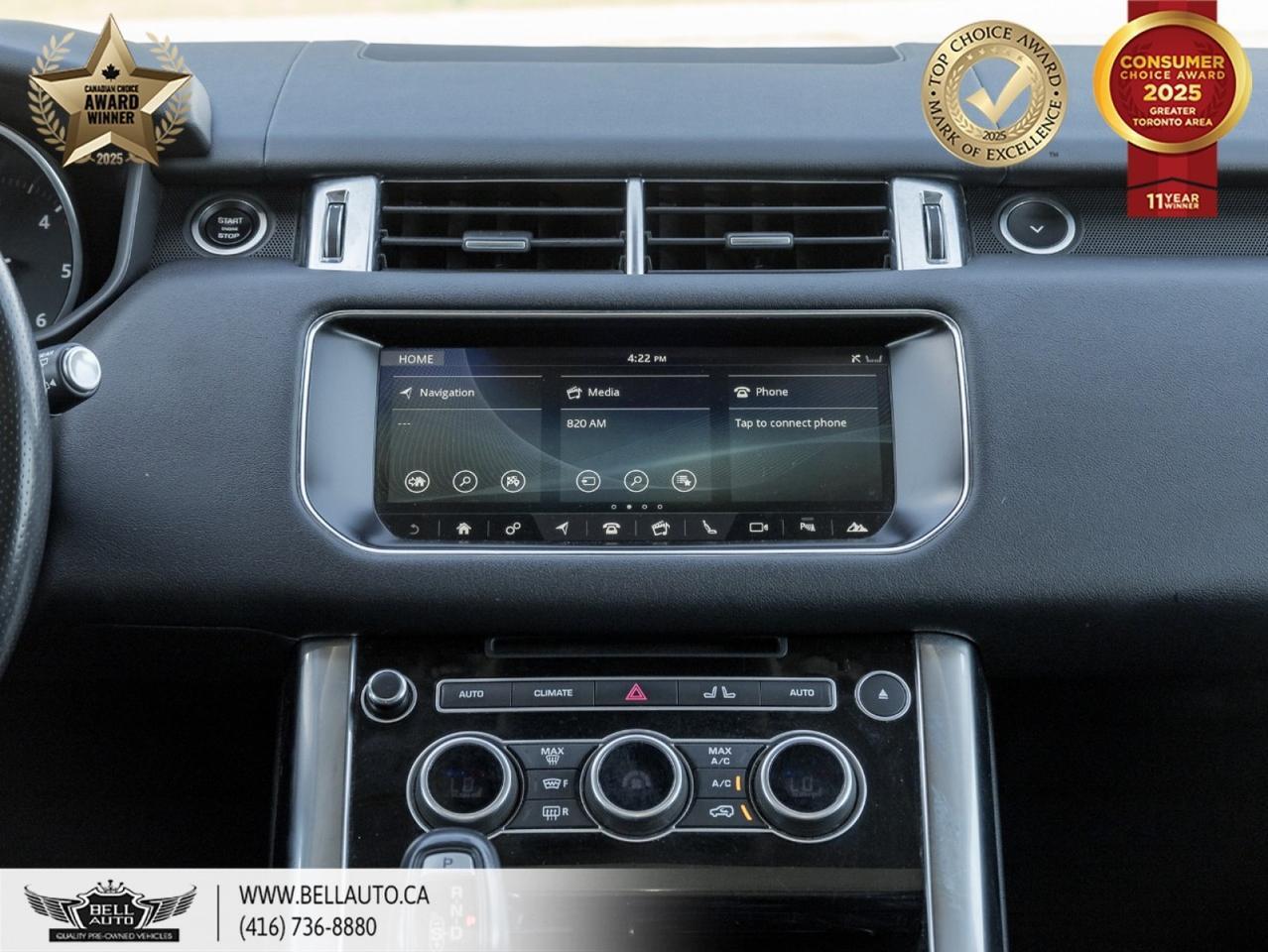 2017 Land Rover Range Rover Sport Td6 HSE DIESEL | PANO ROOF | NAVI | BACKUPCAM | NOACCIDENT Toronto ON