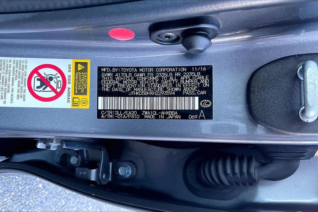 2017 Lexus CT Roseville CA