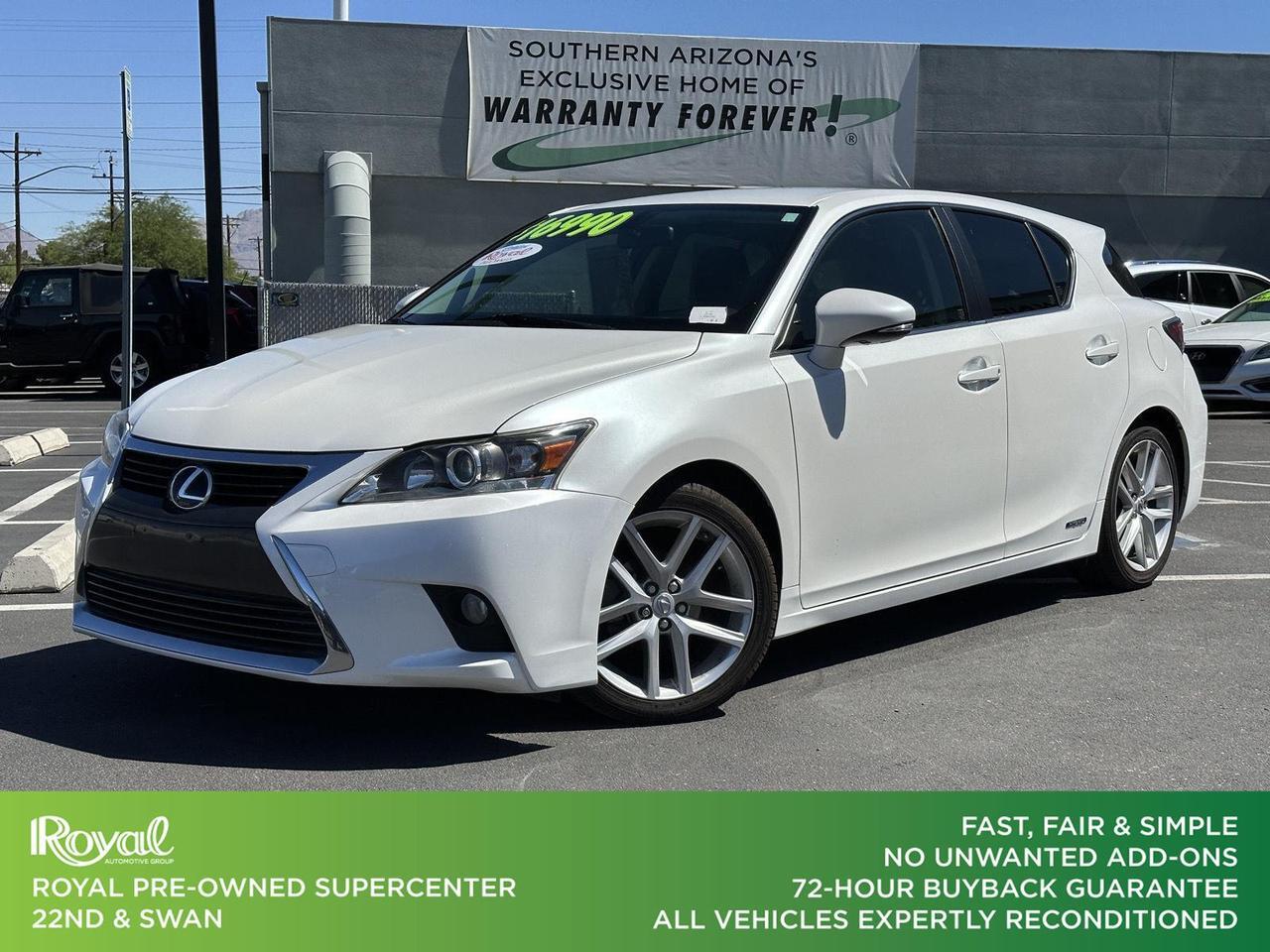 2017 Lexus CT 200h Hybrid Tucson AZ