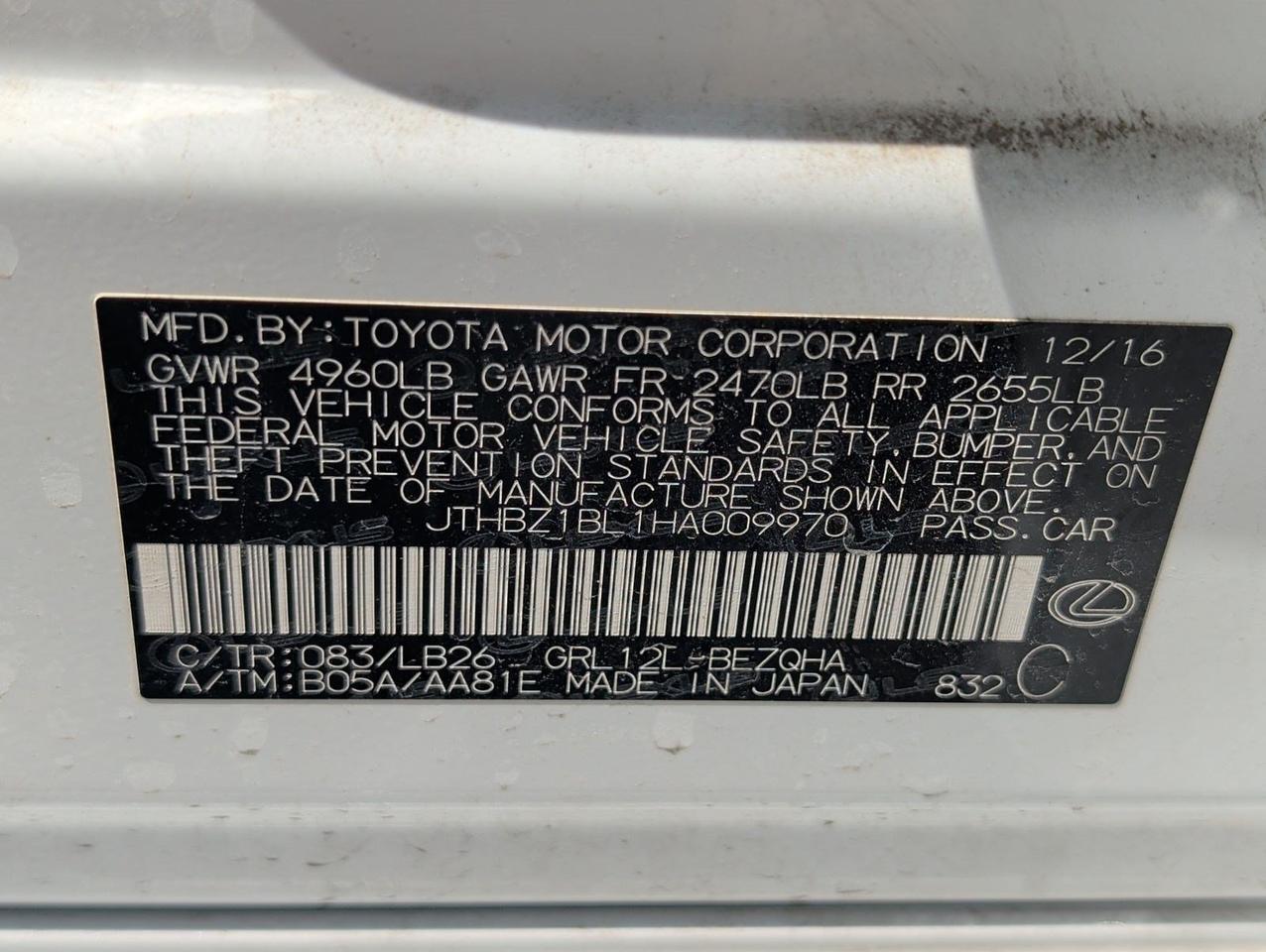 2017 Lexus GS 350 F Sport San Juan TX