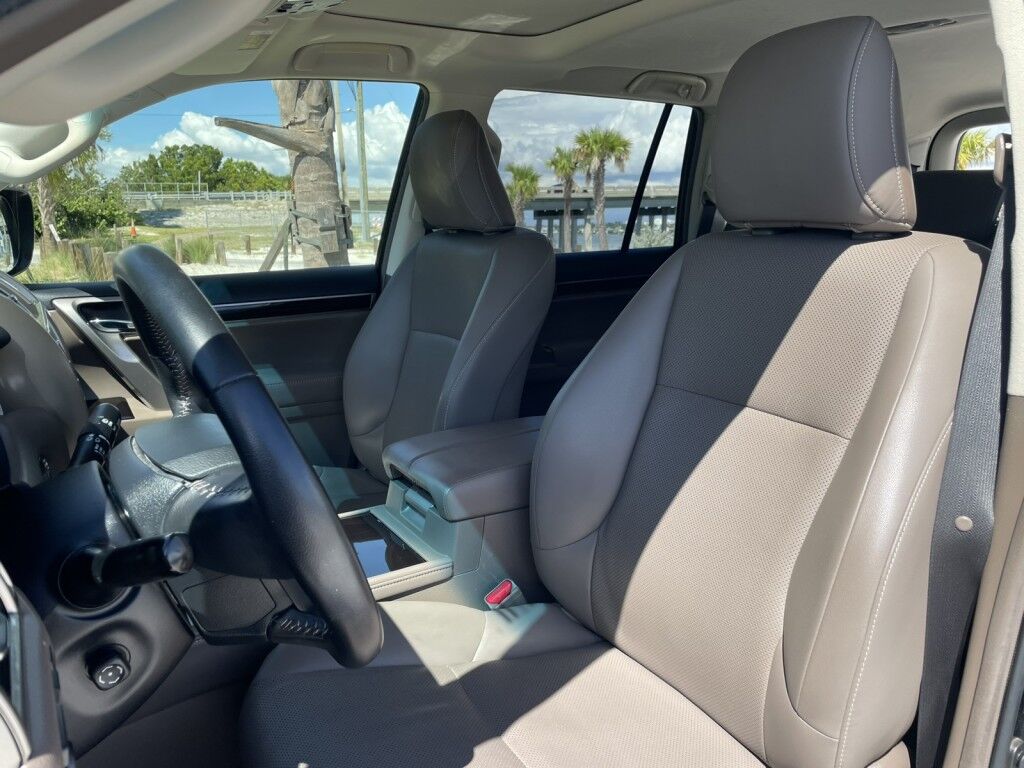 2017 Lexus GX ~ACTIVE PARKING SYSTEM~APPROACH LIGHTS~BLIND SPOT WARNING~BRAKING ASSIST~CRASH SENSORS~CRUISE CONTROL~DRIVER ASSISTANCE PACKAGE~LEATHER TRIMMED SEATS~NAVIGATION PACKAGE~REAR CROSS TRAFFIC ALERT~THIRD ROW SEATING~TRAILER WIRING Sarasota FL
