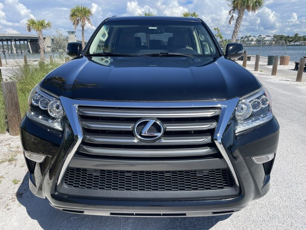 2017 Lexus GX ~ACTIVE PARKING SYSTEM~APPROACH LIGHTS~BLIND SPOT WARNING~BRAKING ASSIST~CRASH SENSORS~CRUISE CONTROL~DRIVER ASSISTANCE PACKAGE~LEATHER TRIMMED SEATS~NAVIGATION PACKAGE~REAR CROSS TRAFFIC ALERT~THIRD ROW SEATING~TRAILER WIRING Sarasota FL