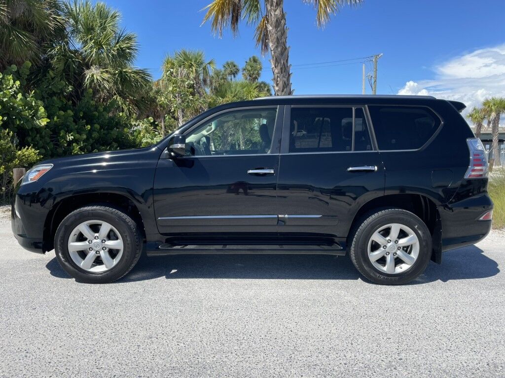 2017 Lexus GX ~ACTIVE PARKING SYSTEM~APPROACH LIGHTS~BLIND SPOT WARNING~BRAKING ASSIST~CRASH SENSORS~CRUISE CONTROL~DRIVER ASSISTANCE PACKAGE~LEATHER TRIMMED SEATS~NAVIGATION PACKAGE~REAR CROSS TRAFFIC ALERT~THIRD ROW SEATING~TRAILER WIRING Sarasota FL