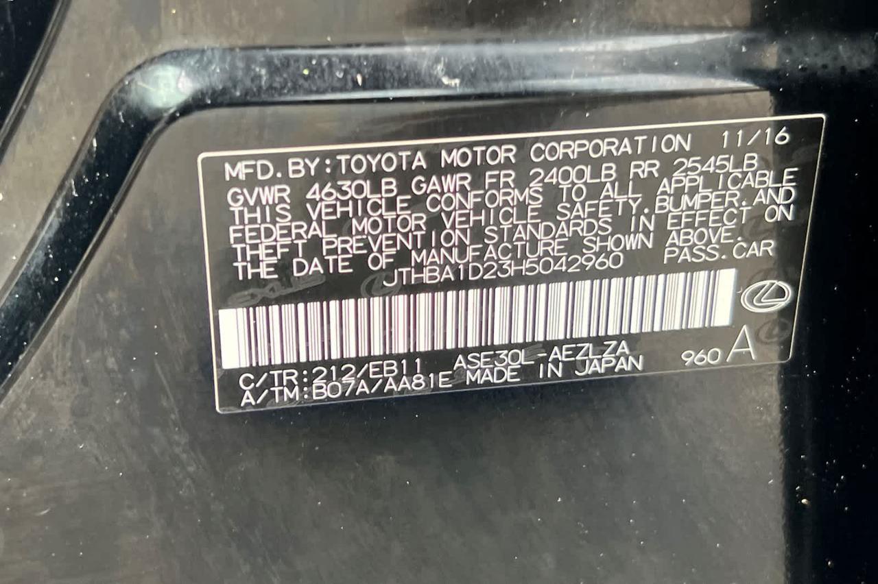 2017 Lexus IS Roseville CA