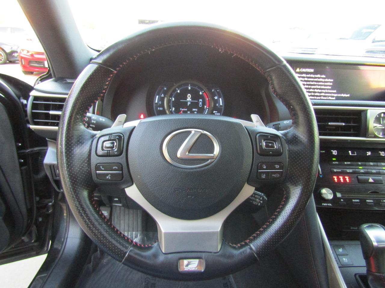 2017 Lexus IS 200t IS Turbo F Sport RWD Grand Prairie TX