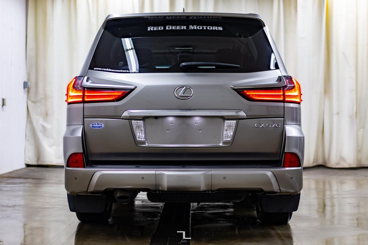 2017 Lexus LX 570 AWD Executive Leather Roof Nav BCam TV Red Deer AB
