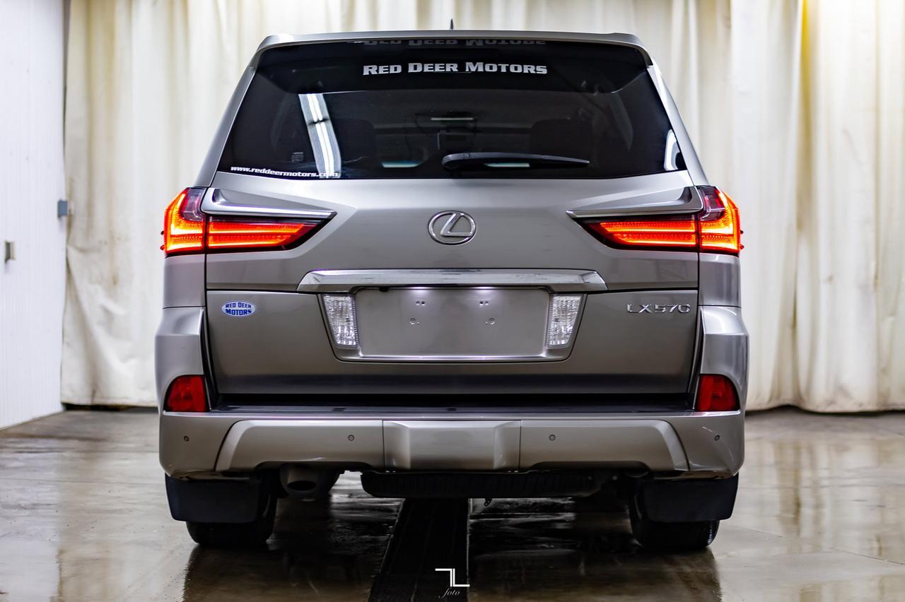 2017 Lexus LX 570 AWD Executive Leather Roof Nav BCam TV Red Deer AB
