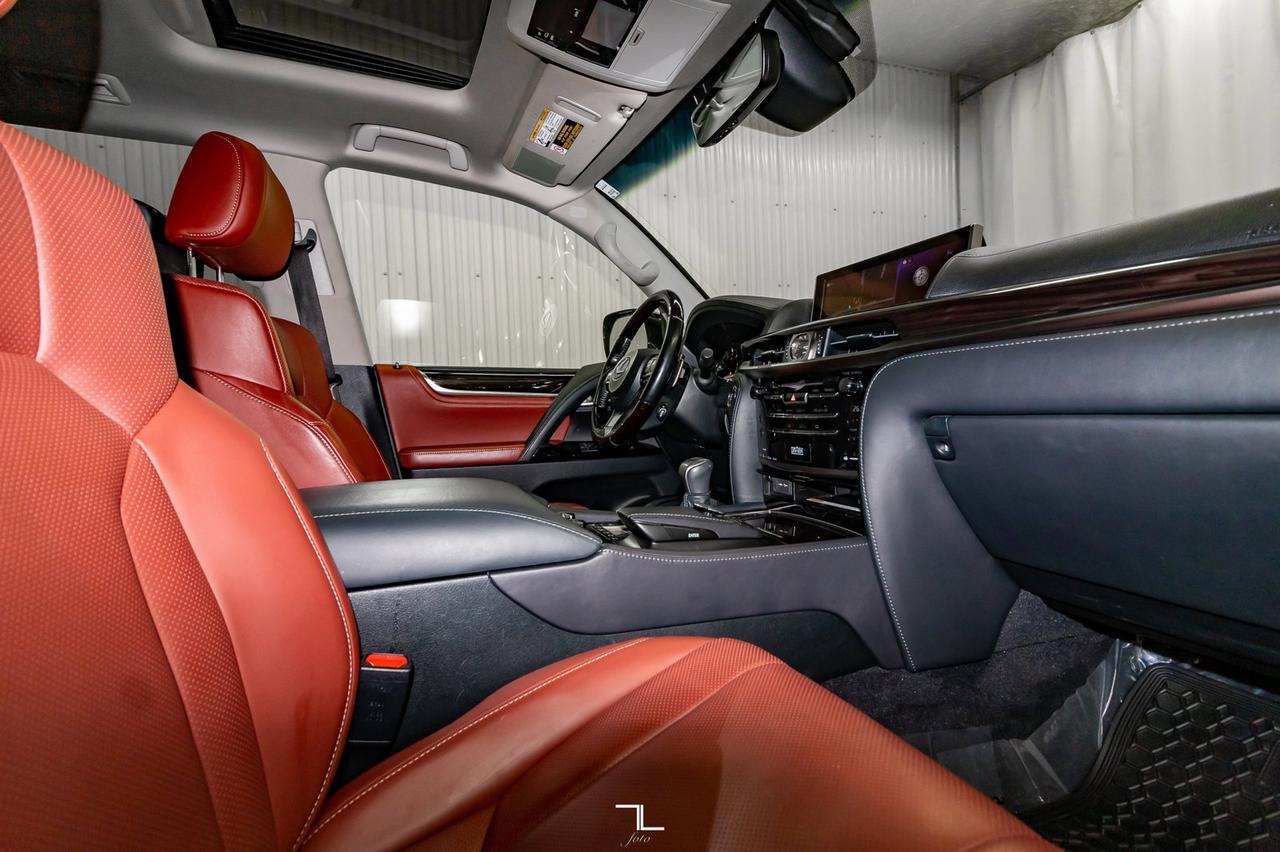 2017 Lexus LX 570 AWD Executive Leather Roof Nav BCam TV Red Deer AB