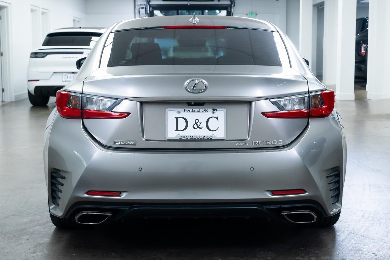 2017 Lexus RC 300 F Sport Vented Seats Park Assist Moonroof Portland OR