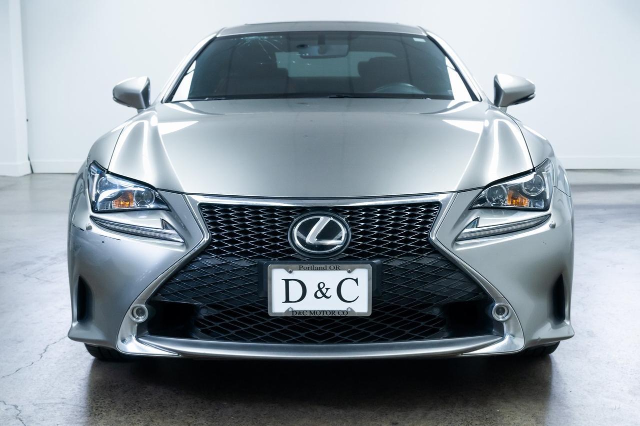 2017 Lexus RC 300 F Sport Vented Seats Park Assist Moonroof Portland OR