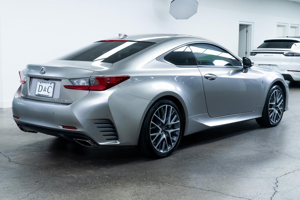 2017 Lexus RC 300 F Sport Vented Seats Park Assist Moonroof Portland OR