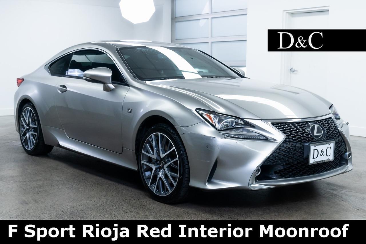 2017 Lexus RC 300 F Sport Vented Seats Park Assist Moonroof Portland OR