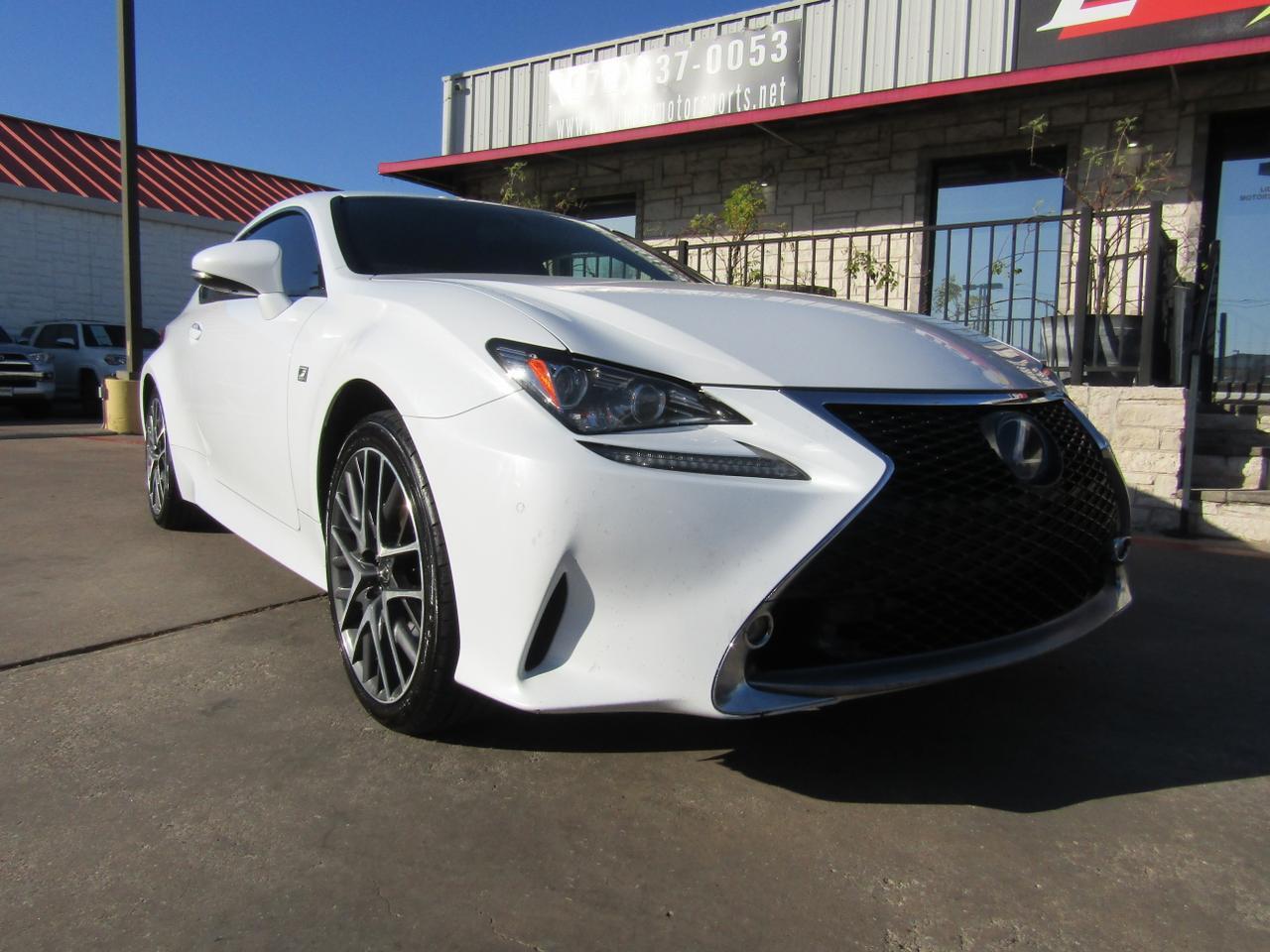 2017 Lexus RC 350 AWD Grand Prairie TX